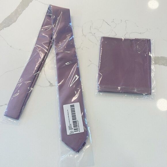 Azazie Noa Dress Wisteria with Men’s Matching Vest and Tie - Picture 10 of 15